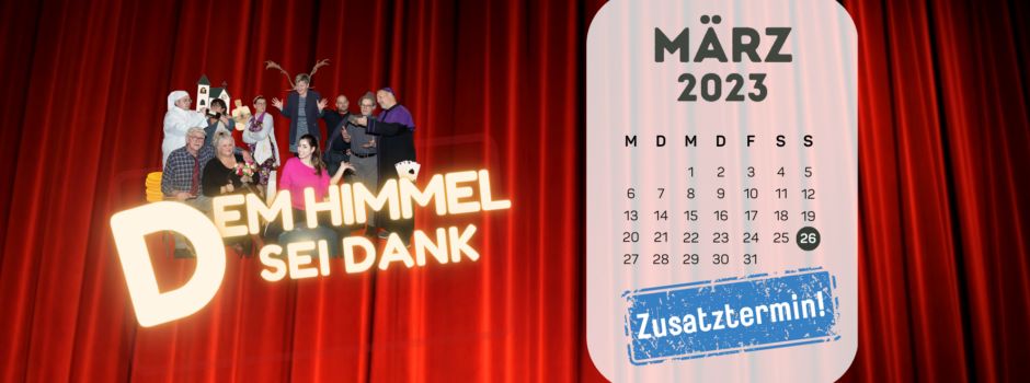 Zusatztermin für die Lehmeklegger am Sonntag, den 26. März 2023