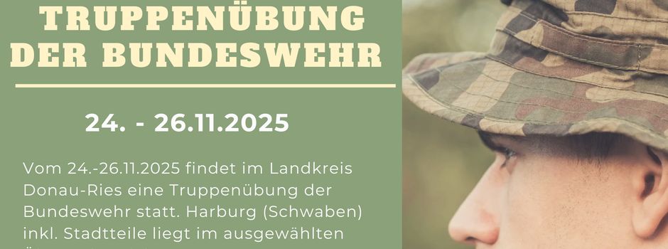 Truppenübung der Bundeswehr