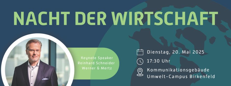 8. Nacht der Wirtschaft mit Keynote-Speaker Reinhard Schneider