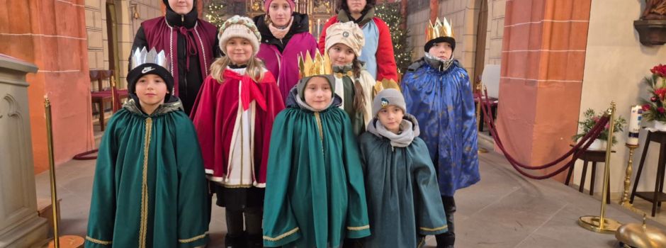 Sternsingeraktion kann nur teilweise durchgeführt werden