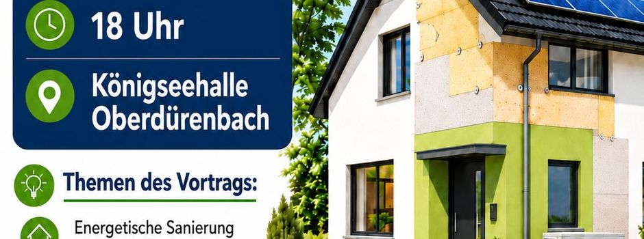 Bürgerinformationsveranstaltung zum Thema Gebäudesanierung
