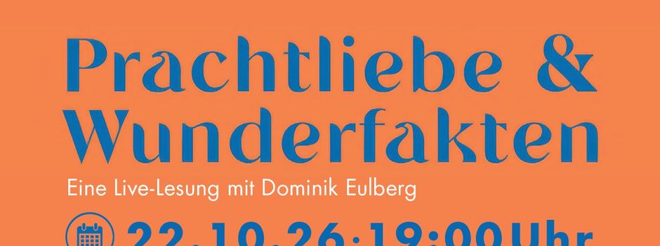 Lesung Dominik Eulberg