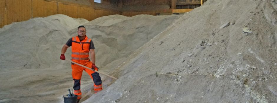 Schnee und Glätte: WSP ist für den Winterdienst gerüstet