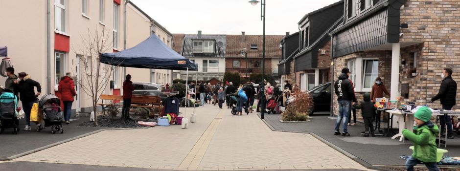Erster Garagenflohmarkt 2021 in Lülsdorf erhält gutes Feedback