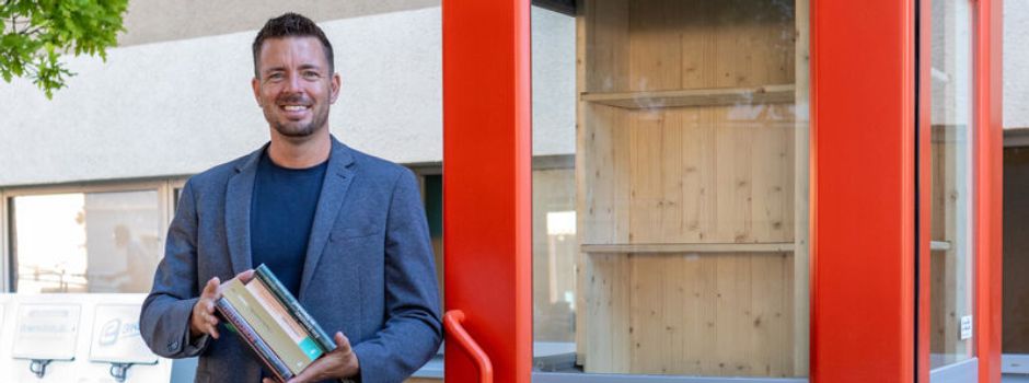 Alte Telefonzelle wird zu öffentlicher Attraktion in Nieder-Olm