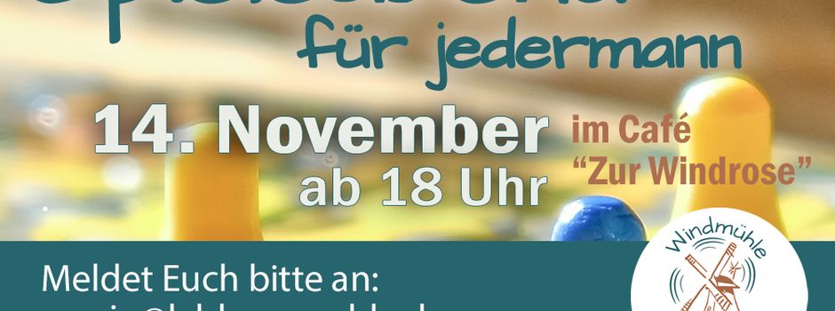 offener Spieleabend für jedermann 