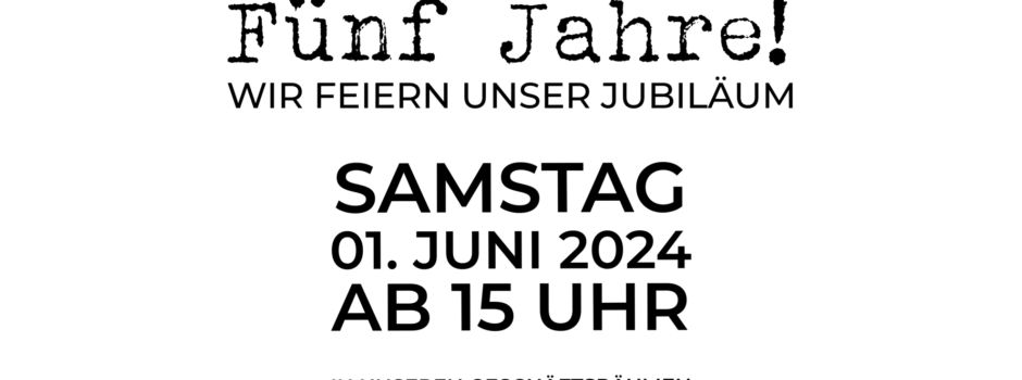 5 Jahre Schreibmaschinen Kramp