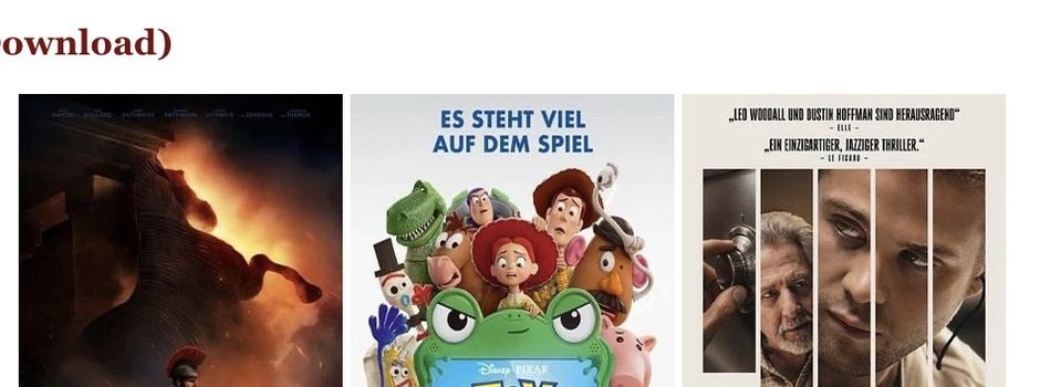 Kino Spielplan vom 07.08. - 12.08.