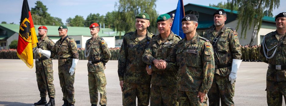 Multinationale Battlegroup Lithuania unter neuem Kommando