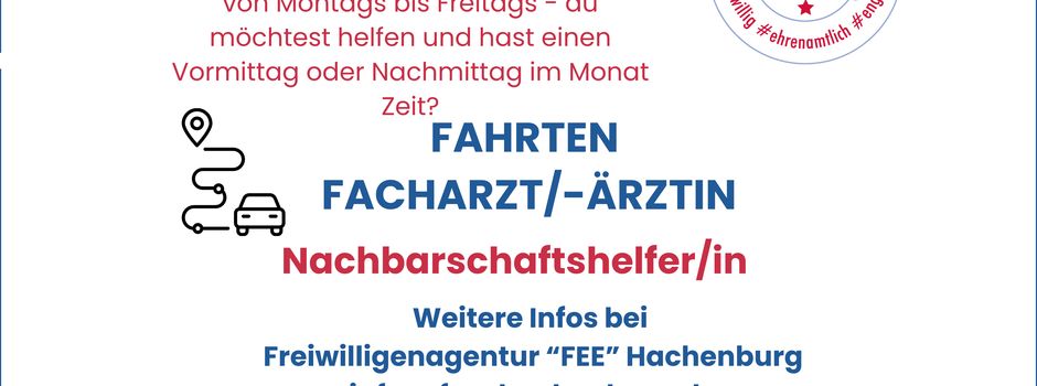 Du möchtest dich engagieren?