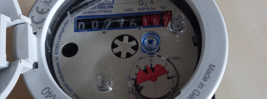 Ablesung und Übermittlung der Wasserzähler