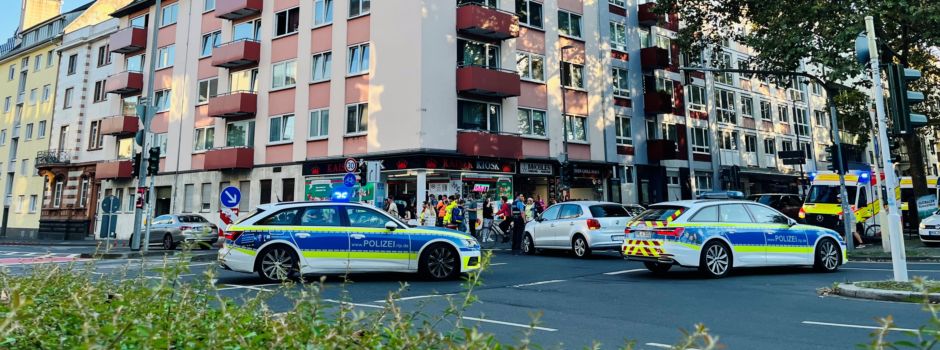 Unfall in der Mainzer Innenstadt