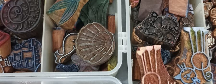 Kreativer Sonntag: Blaudruck-Workshop in der Zehntscheune
