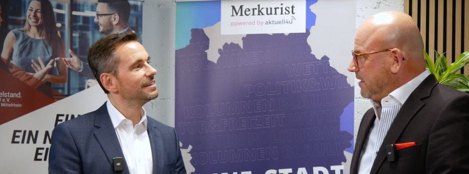 Mehr Wohnungen, Pfaffendorfer Brücke, Neue Sportanlagen: Das plant OB-Kandidat David Langner für Koblenz