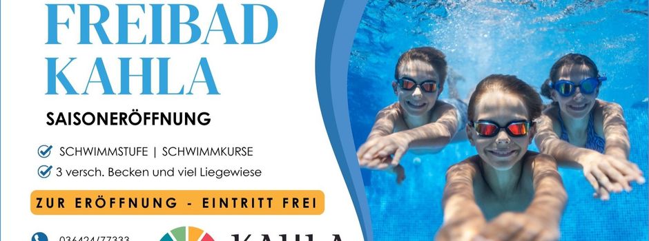 Freibad Kahla Saisoneröffnung am 31. Mai