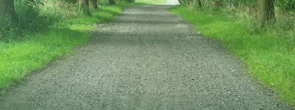 Ausbesserung der Wirtschaftswege