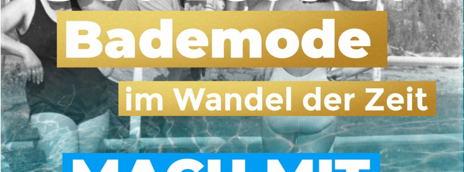 Bademoden im Wandel der Zeit