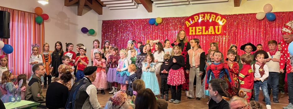 Buntes närrisches Treiben im Bürgerhaus Alpenrod