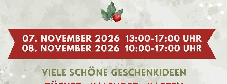 Weihnachtliche Buchausstellung