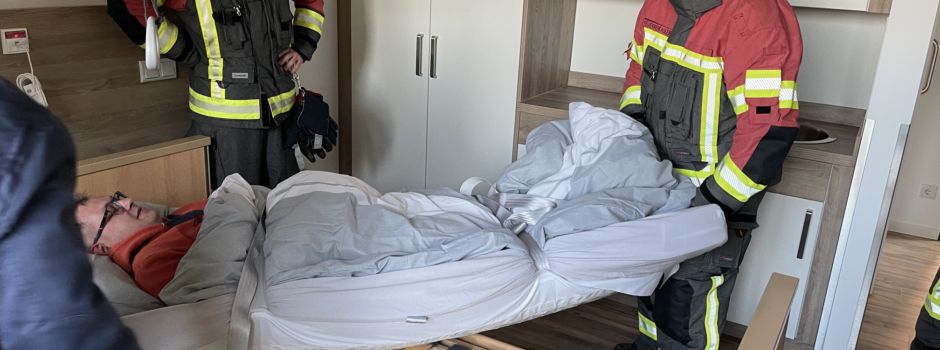 Rettungsübung im NEUEN „Alten Speicher“