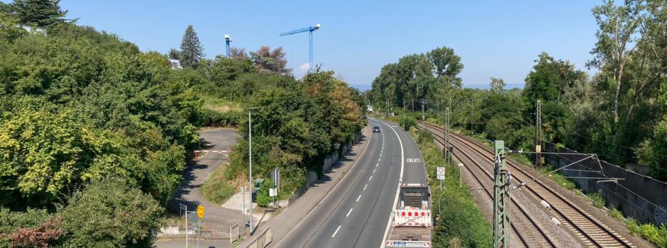 Wormser Straße in Mainz: Bauarbeiten für Glasfaserausbau bis Oktober