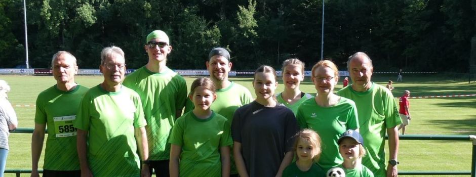 Früher Start zum Volkslauf in Breuna