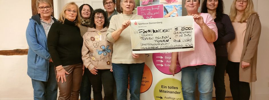 Gaaschemer Landfraue 2.0 spenden Erlös