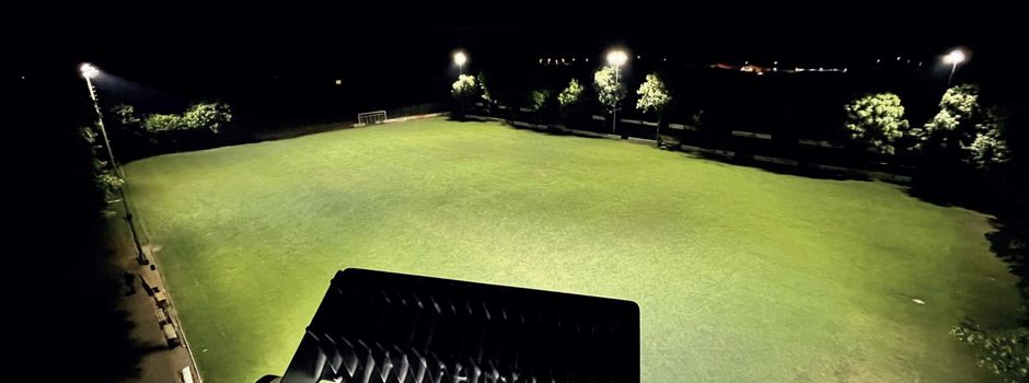 Spenden für Erweiterung der Flutlichtanlage am Sportplatz Germerode
