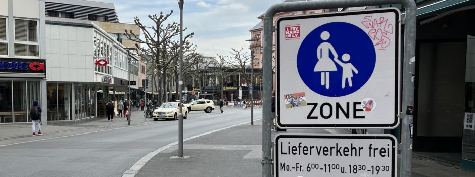 In Fußgängerzone gefahren: Mainzer Polizei stoppt mehrere Verkehrssünder