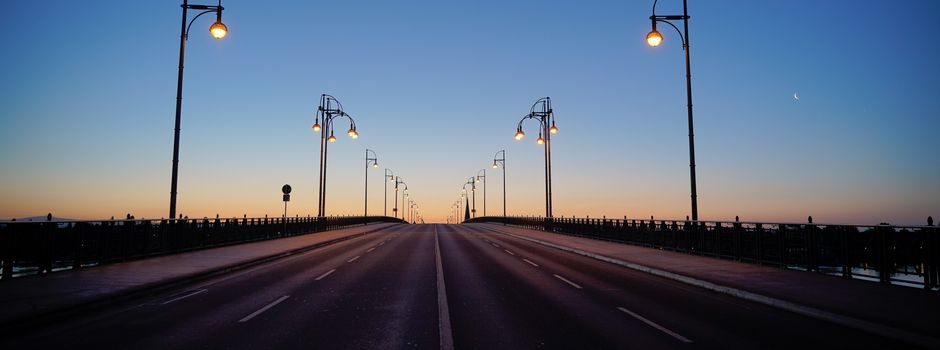Polizei Mainz führt Großkontrolle an der Theodor-Heuss-Brücke durch