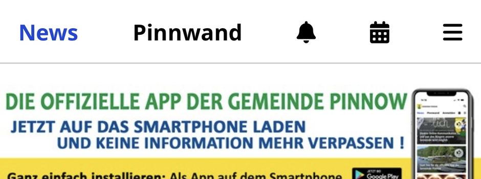 Offizielle App der Gemeinde per heute fast 700 Nutzer!