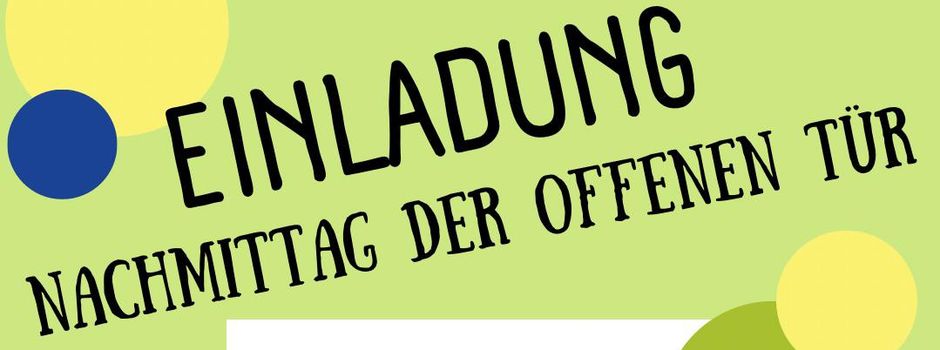 Die kleine Kita - Nachmittag der offenen Tür am 18. September 15-16 Uhr