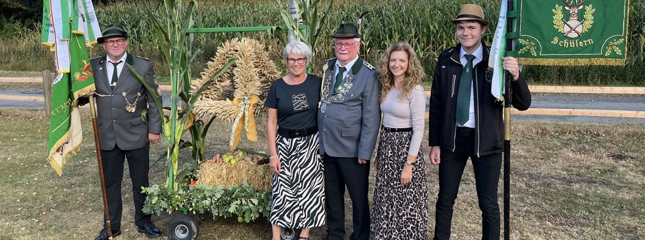 Schützen feiern Erntefest