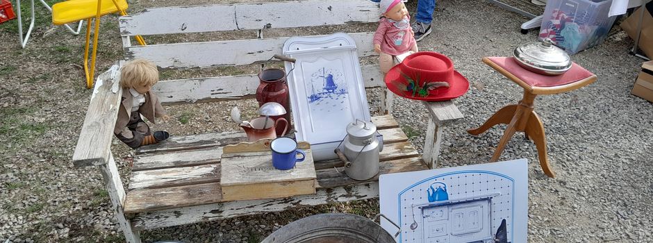 Flohmarkt auf der Ruine Hornstein