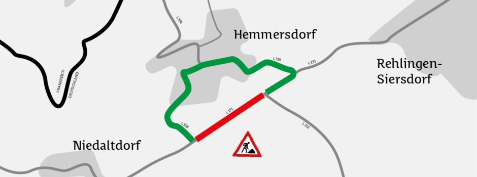 L 171: Zweiter Bauabschnitt startet mit Vollsperrung