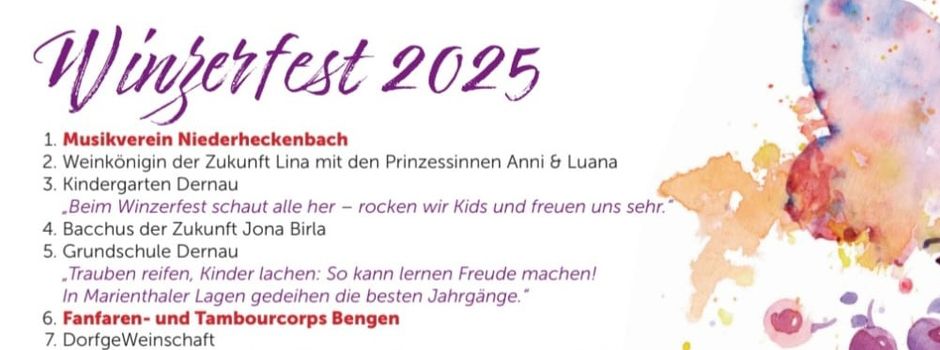 Winzerfest 2025!🍷