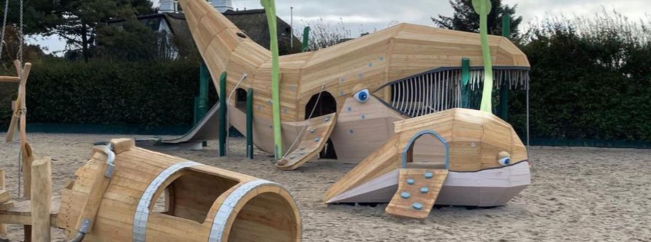 Der neue Spielplatz ist da!