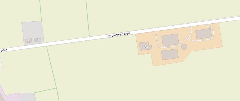 Baumarbeiten am Krukower Weg