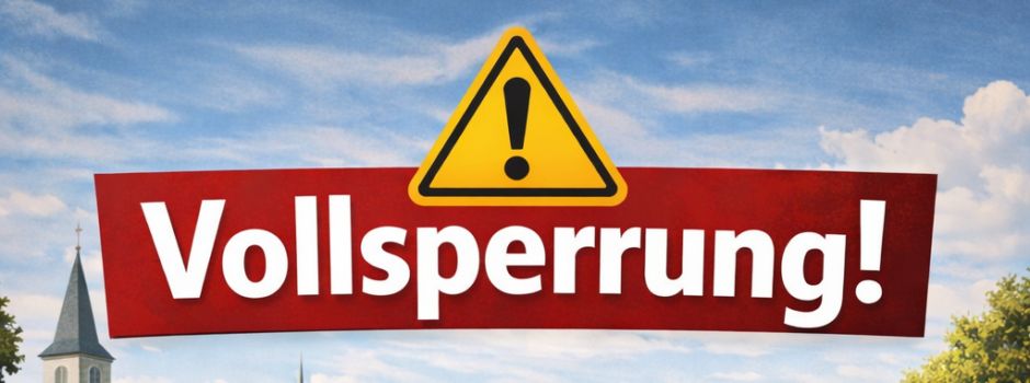 Vollsperrung Burggrabenstraße 25