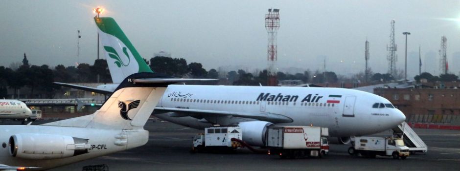 EU verhängt Sanktionen gegen iranische Fluggesellschaften