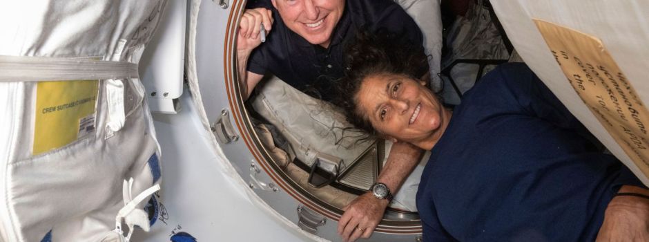 Auf ISS gestrandete Astronauten beginnen Rückreise zur Erde