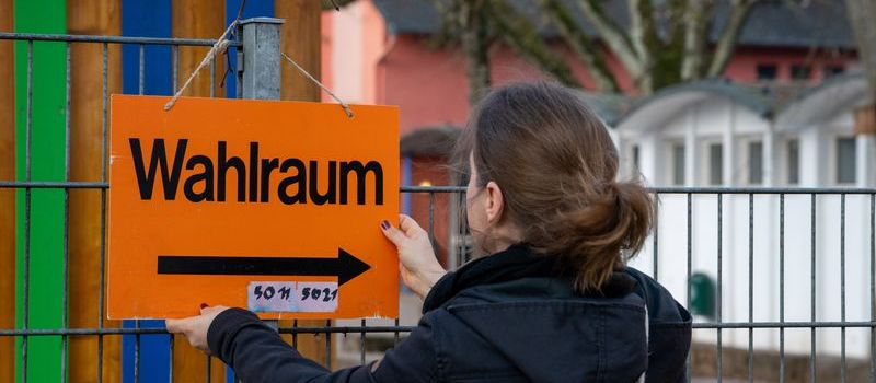 Wahllokale in Rheinland-Pfalz geöffnet