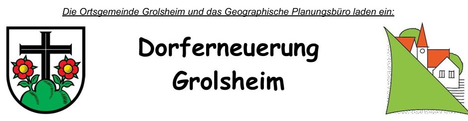 Einladung zum Dorfrundgang und zum 1. Treffen der Arbeitsgruppen