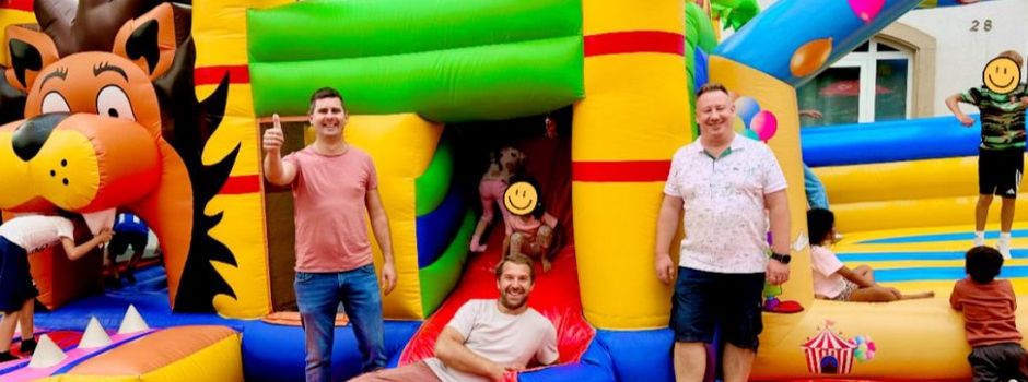 Erstes Familien- & Kinderfest von 
"Os Künnesfeld"