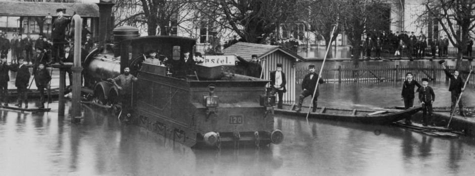 Als im Dom das Wasser stand: Die Geschichte des Hochwassers in Mainz
