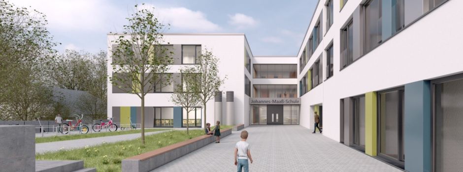 Richtfest für Schul-Neubau in Wiesbaden