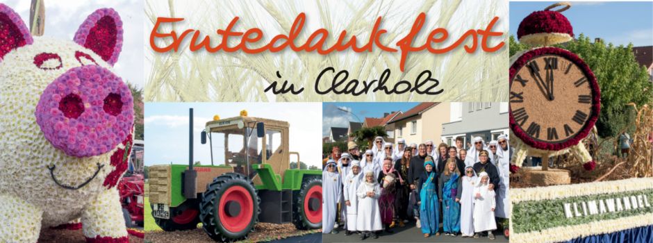 Erntedank: Großer Festumzug am 01. Oktober in Clarholz