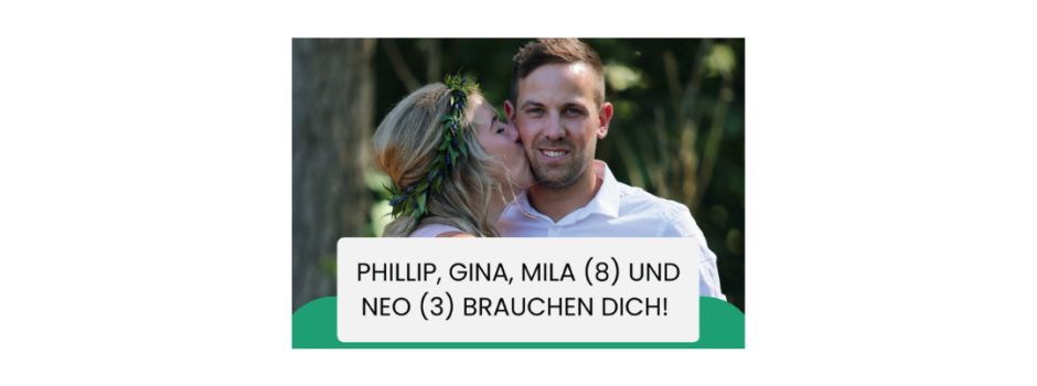 Spendenaktion Phillip