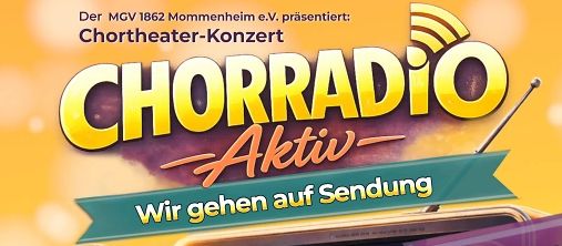 Mommenheim geht auf Sendung: „CHORRADIO Aktiv“ verspricht Chortheater der nächsten Generation