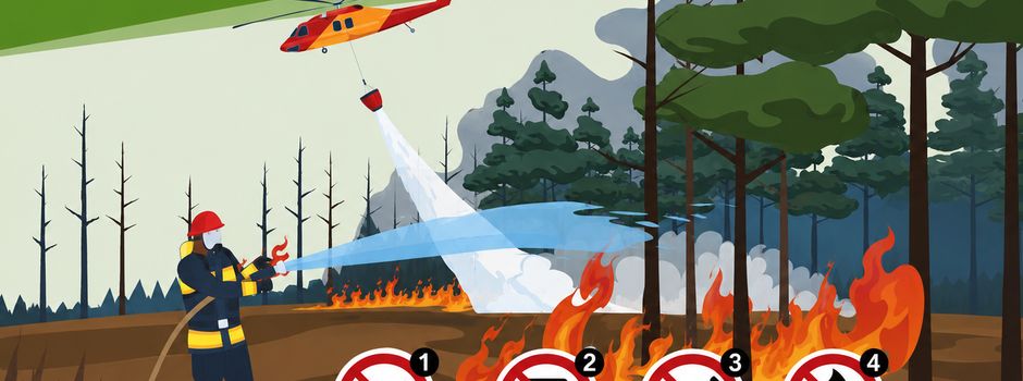 🔥🌳🚒 ACHTUNG: Waldbrandgefahr